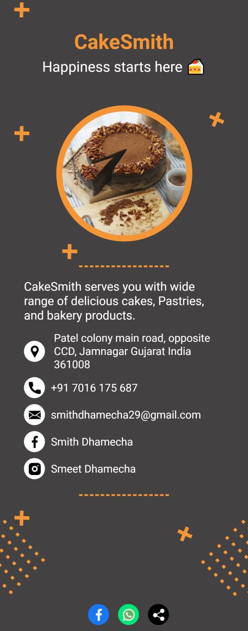 ccl0015 - Cake Smith -  - Digital Visiting Card by CardNet